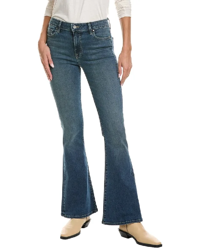 Soft Jackets Fidelity Denim Skip Barcelona Blue Flare leg Jean