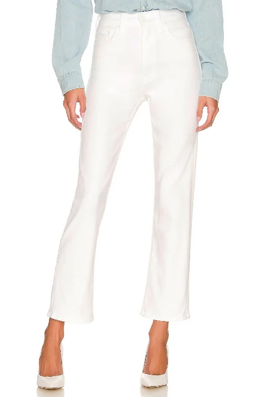 Office Attire High Waisted Rider Ankle Jean In Fairest Of Them All