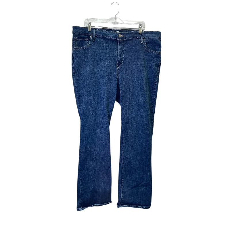 Casual Suits Jeans Boot Cut By Levis In Blue, Size:20