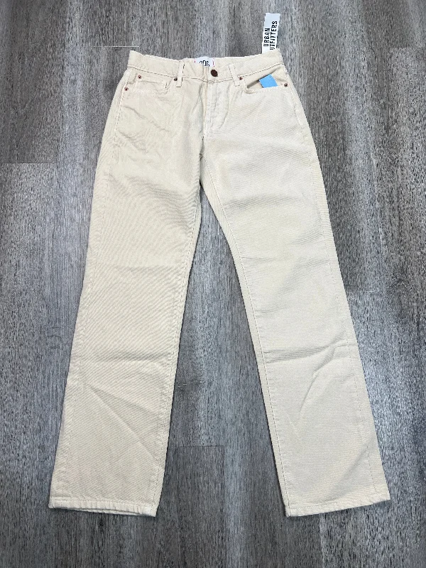 Casual Knit Tops Jeans Boyfriend By Bdg In Beige, Size: 0