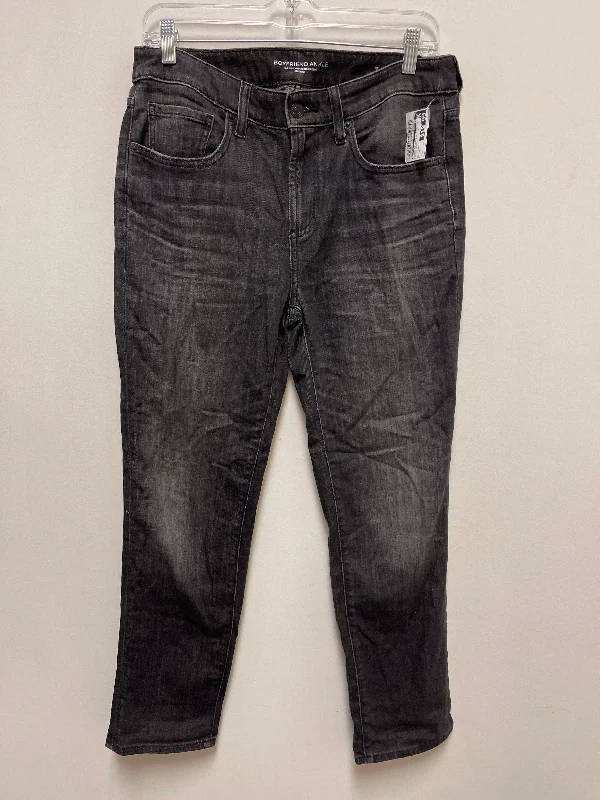 High-fashion Looks Jeans Boyfriend By Chicos In Black Denim, Size: 4