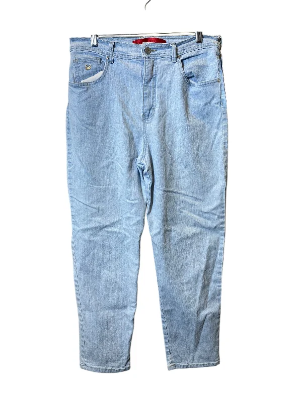 Everyday Outfits Jeans Boyfriend By Gloria Vanderbilt In Blue, Size: 14