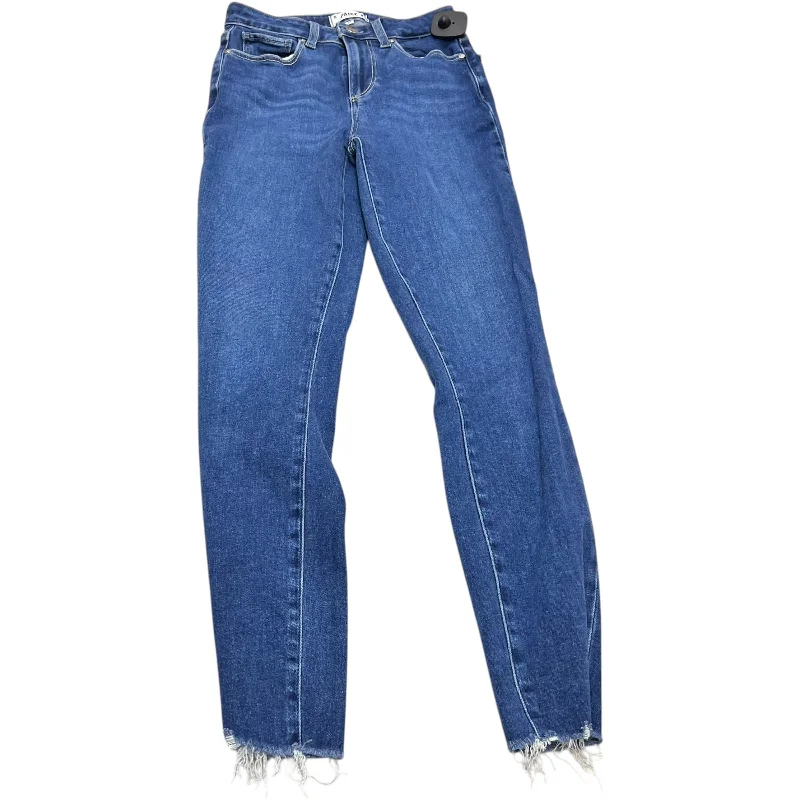 Relaxed Wardrobe Jeans Designer By Paige In Blue Denim, Size: 2