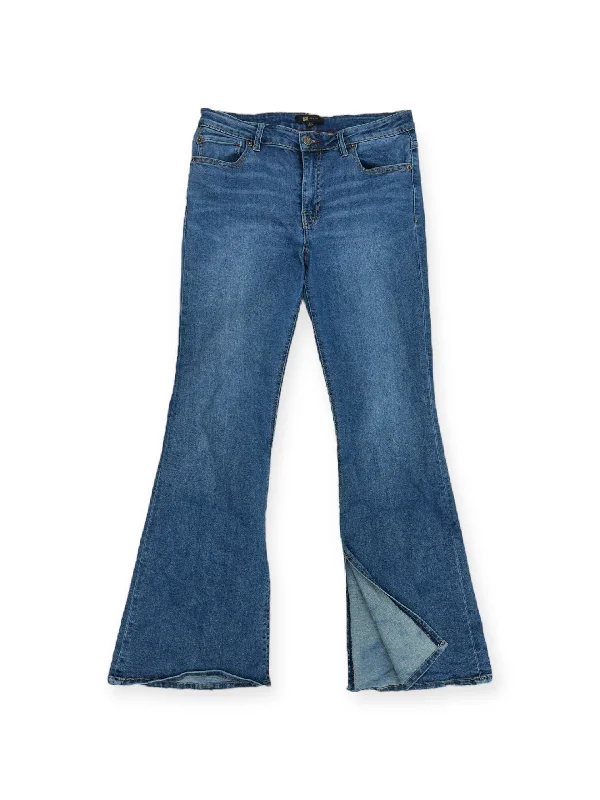 Denim Shirts Jeans Flared By Frye In Blue Denim, Size: 10