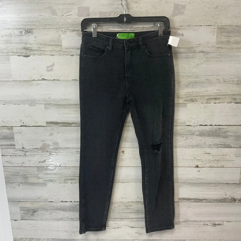 Trendy Jeans Jeans Skinny By SANDRINE ROSE In Black Denim, Size: 4