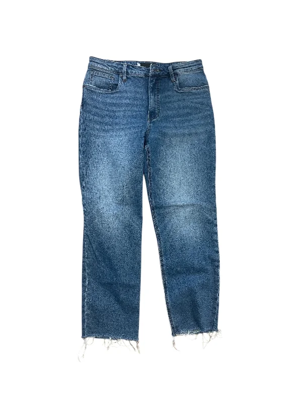 Everyday Essentials Jeans Straight By Kut In Blue Denim, Size: 10
