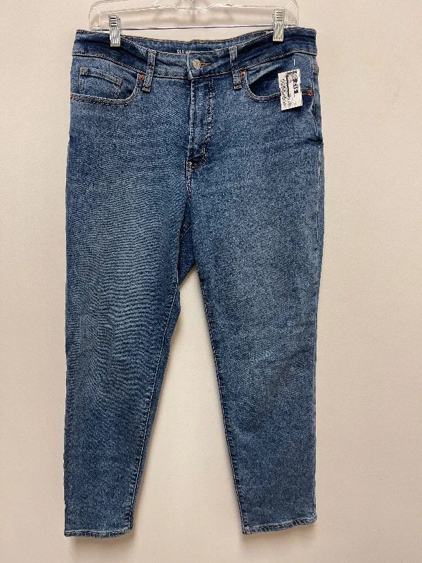 Comfortable Shirts Jeans Straight By Old Navy In Blue Denim, Size: 10