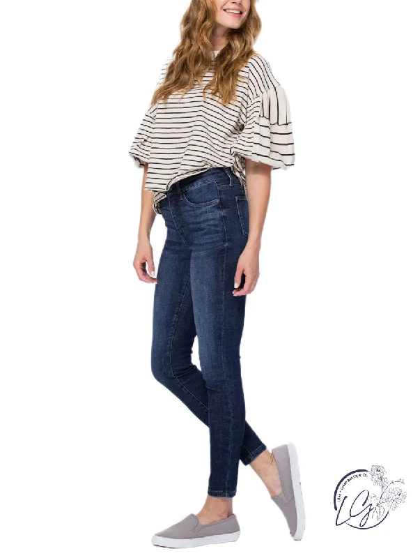 Outdoor Outfits Kat High-Rise Tummy Control Skinny by Judy Blue