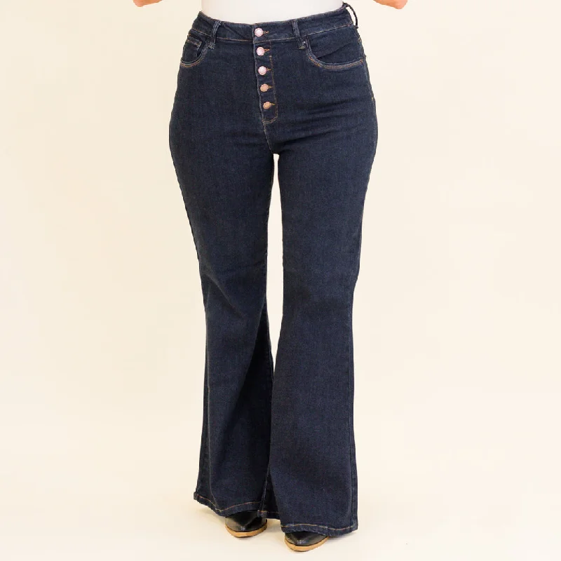 Bomber Jackets Light Up The Sky Jeans, Dark Wash