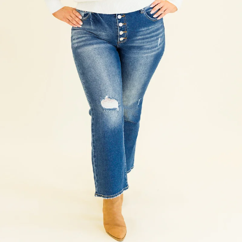 Casual Boots Much To Do Jeans, Dark Wash