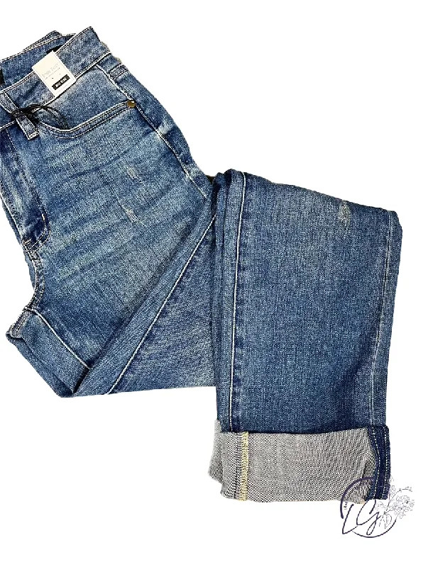 Outdoor Clothing Piper Mid-Rise Boyfriend by Judy Blue