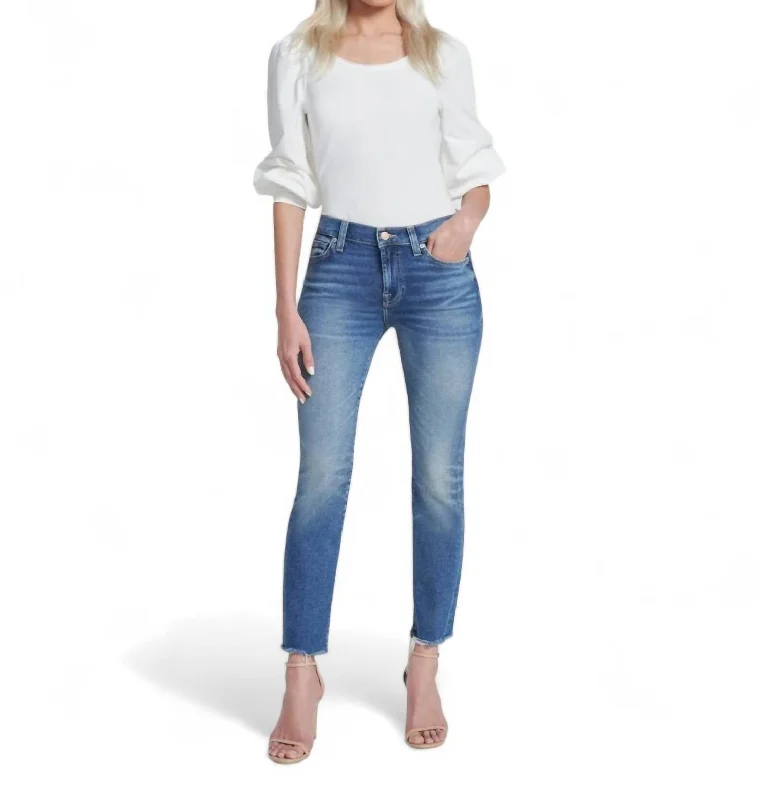 Warm Essentials Roxanne Ankle Jean In Petunia