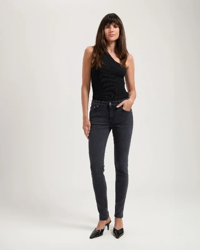 Comfy Apparel Skinny Skyler - Authentic Black