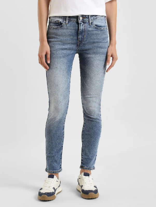 Warm Jackets Women's Mid Rise 711 Skinny Fit Jeans