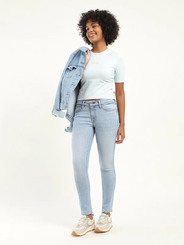 Casual Footwear Women's Mid Rise 711 Skinny Fit Jeans