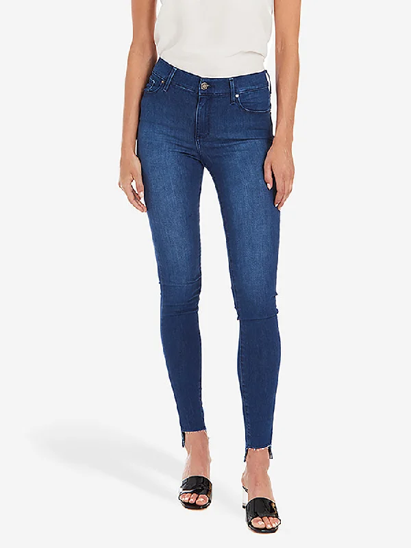 High Rise Skinny Carmine Jeans