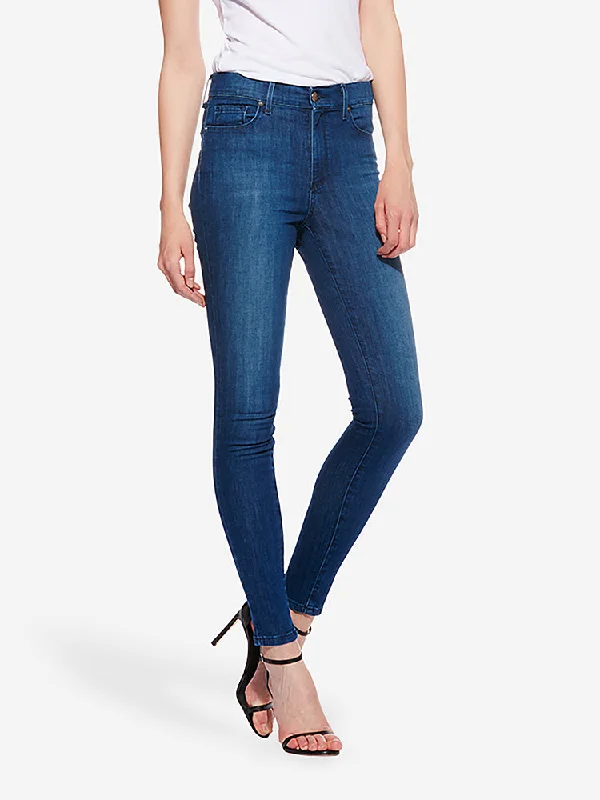 High Rise Skinny Carmine Jeans