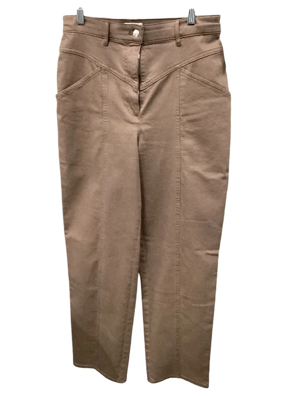 Jeans Straight By Cma In Brown, Size: 8