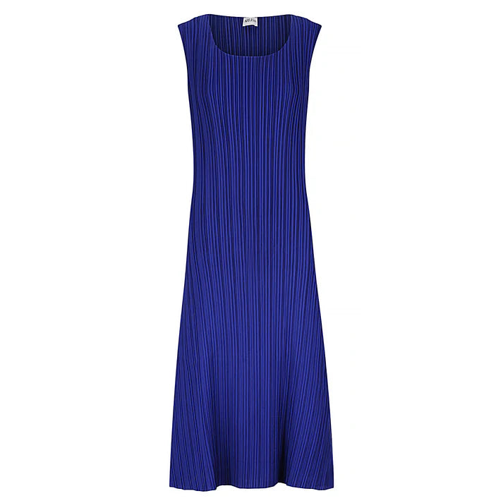 Sporty Looks Alquema Cobaltr Blue Long Estrella Dress And Jacqui Coat