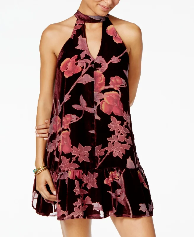 Street Apparel American Rag Juniors Velvet Choker Dress