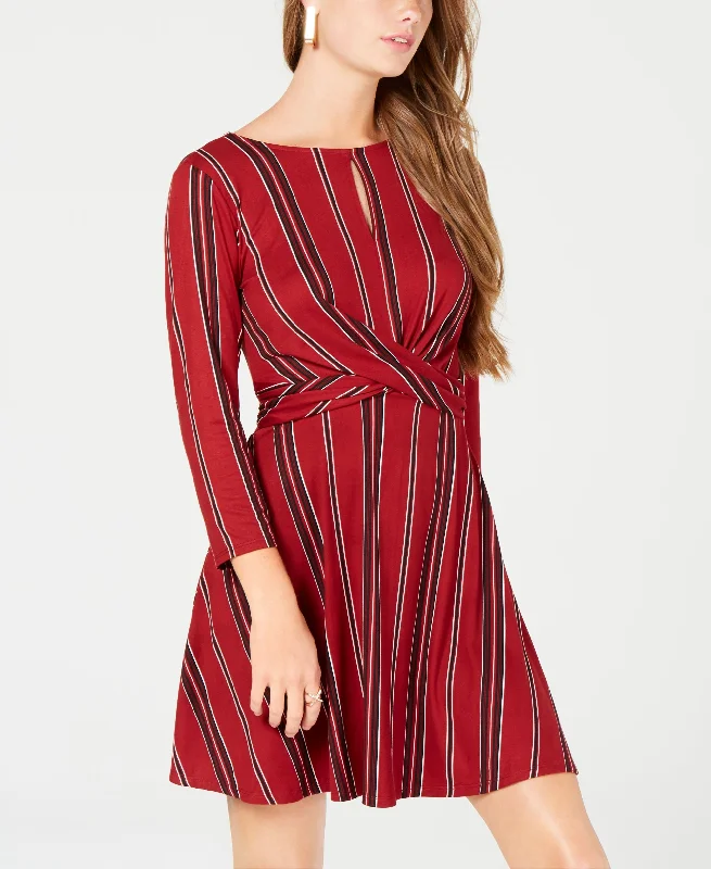 Active Gear Juniors' Printed Twist-Front Dress