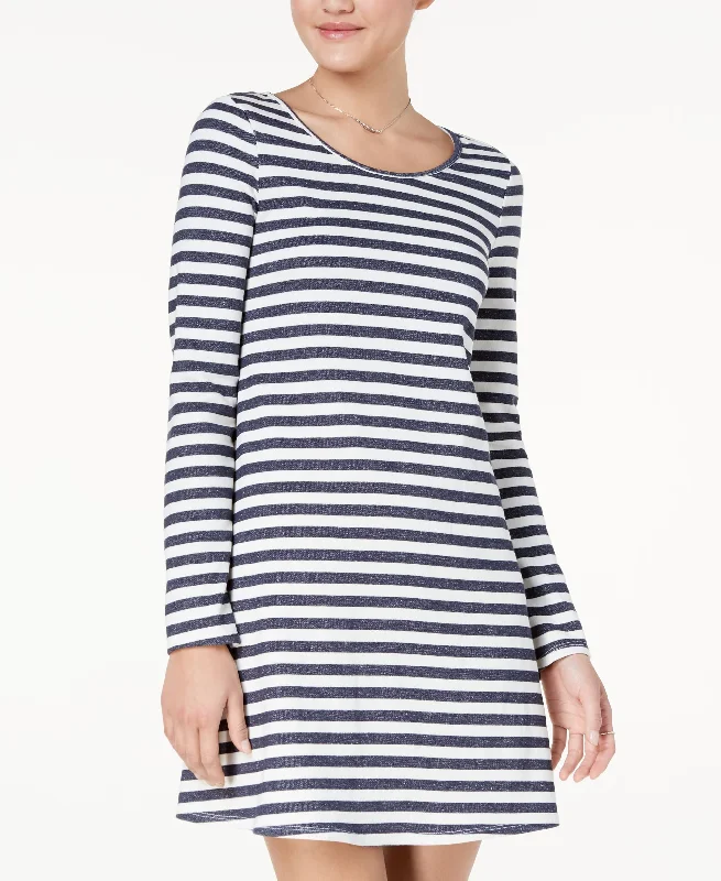 Athletic Vests Bcx Juniors Striped Tie Back Cutout Dress