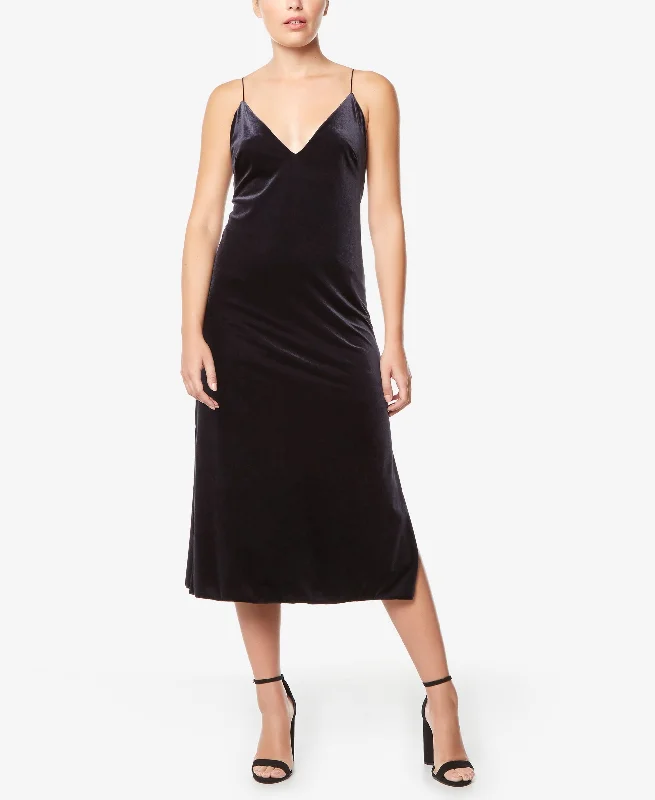 Comfortable Outfits Buffalo David Bitton Velvet Midi Dress
