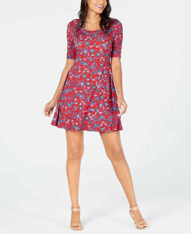 Urban Comfort Karen Kane Printed A Line Dress