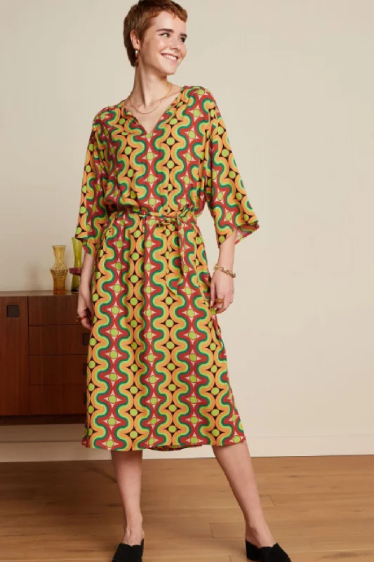 Utility Vests KING LOUIE Multi Coloured Kiki Kaftan Kizko