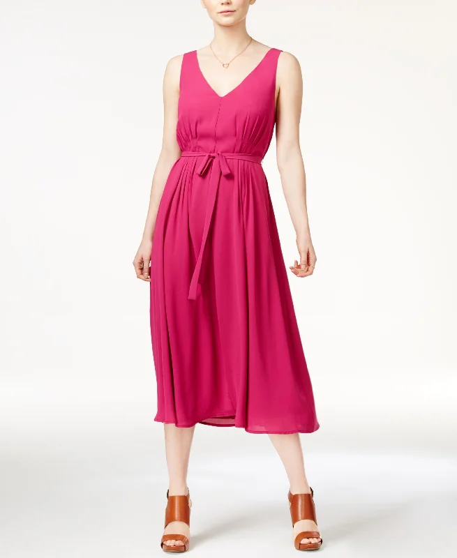 Relaxed Trousers Maison Jules Belted Fit Flare Dress