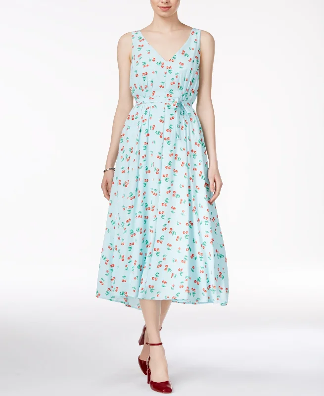 Dress Shoes Maison Jules Cherry Print Midi Dress