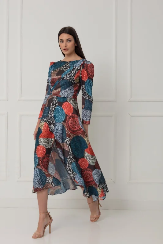 Cool Hoodies Matilde Cano Estampo Midi Dress