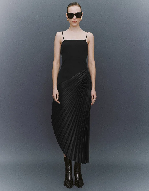 Trendy Basics Off-Shoulder Straight Cami Dress