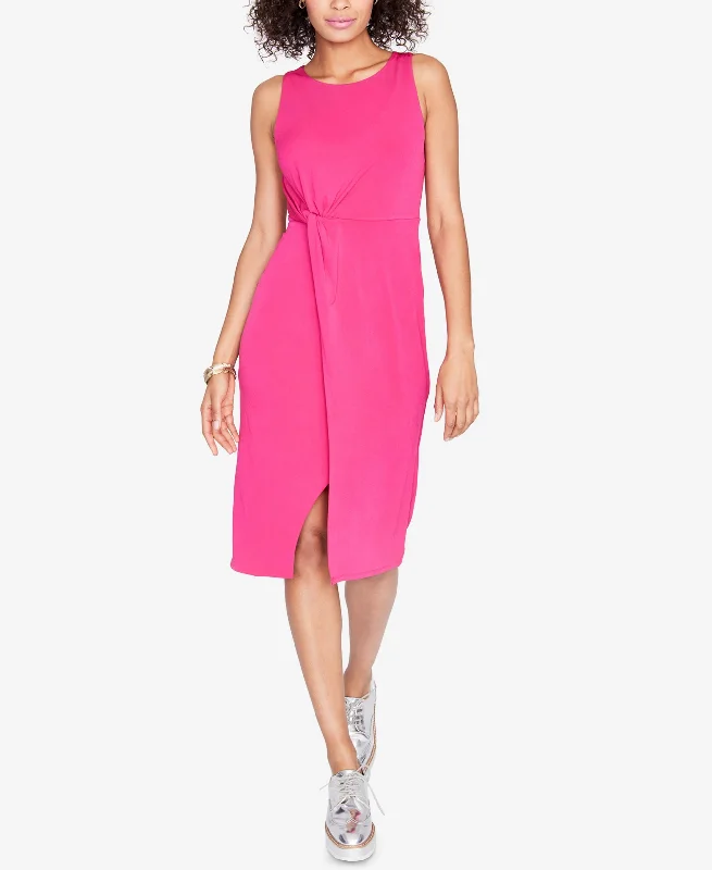 Urban Essentials Rachel Rachel Roy Knot Front Slit Skirt Dress
