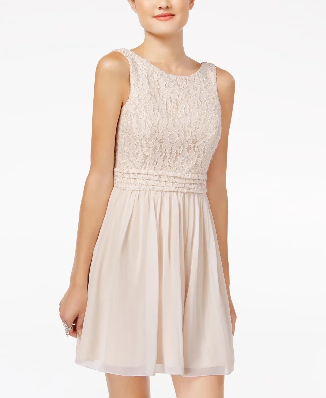 Premium Outfits Speechless Juniors Glitter Lace Party Dress