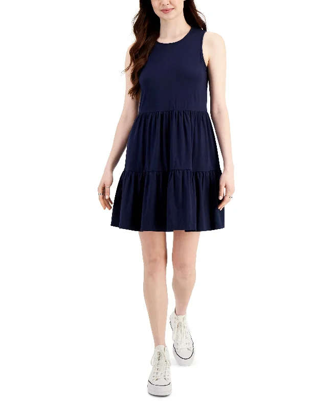 Street Casuals Style & Co Ruffled Sleeveless Dress