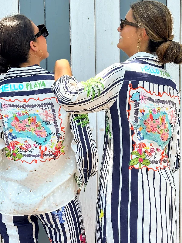 Formal Wear Vilagallo Patchwork Shirt Style Dress