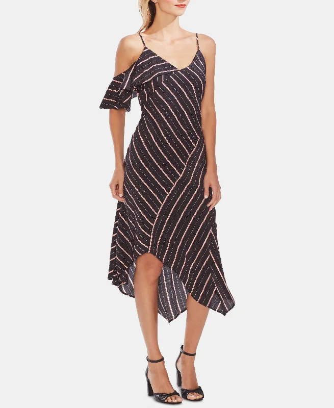 Modern Menswear Vince Camuto Asymmetrical Ruffled Dress