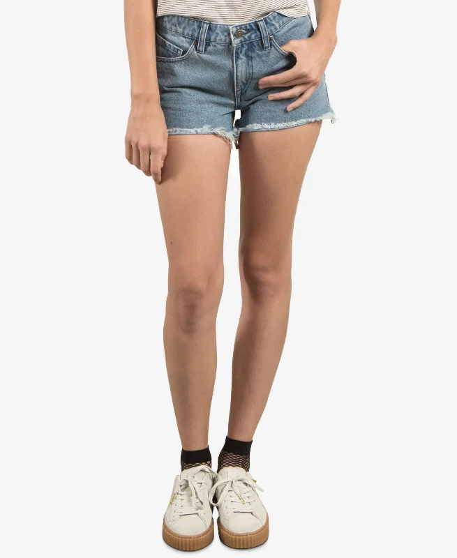 Everyday Wear Volcom Juniors Cotton Denim Shorts