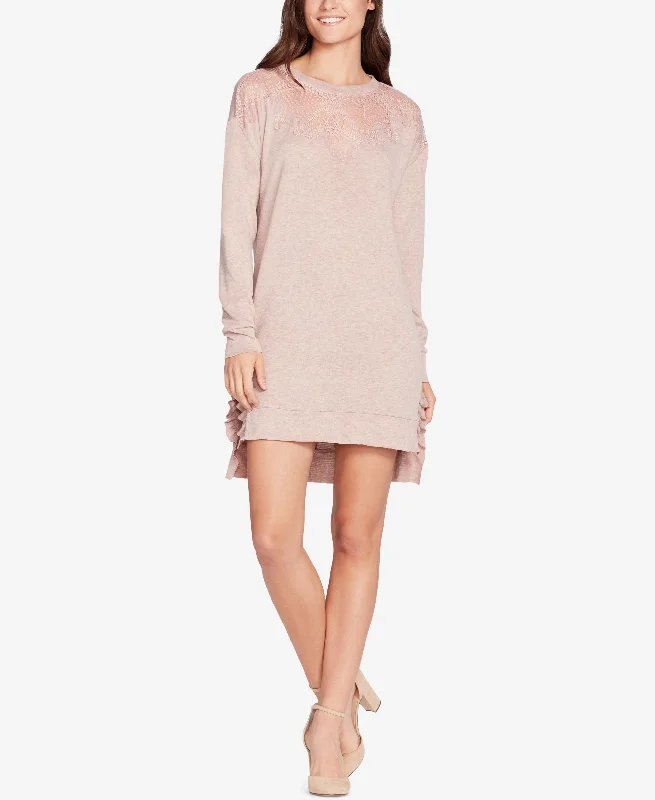 Casual Denim William Rast Illusion Sweatshirt Dress