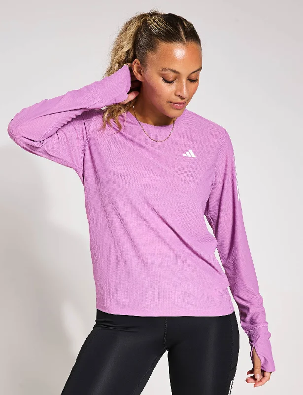 Street Jackets Own The Run Long Sleeve Top - Preloved Purple