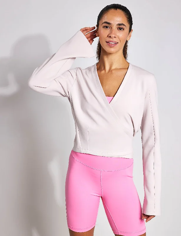 Slim Fit Suits Yoga Cover-Up - Putty Mauve