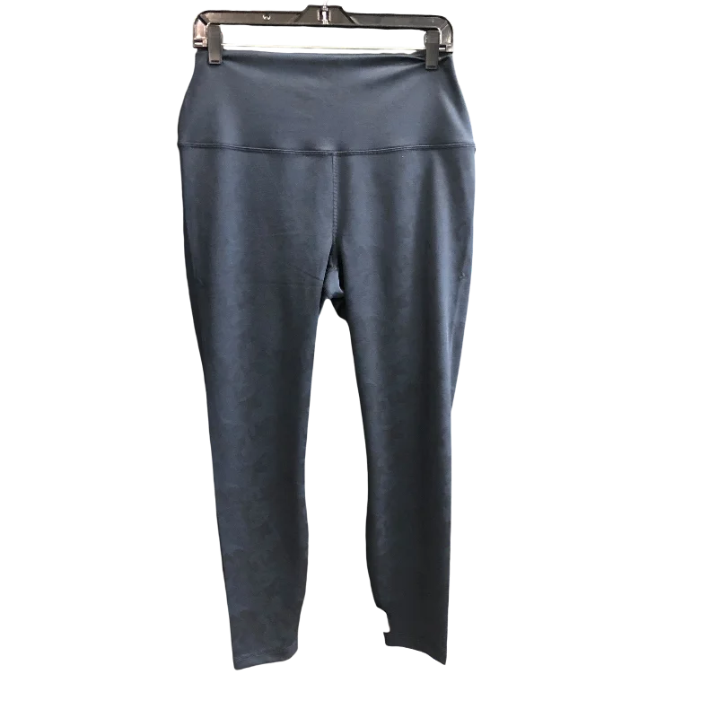 Graphic Sweatshirts Athletic Leggings By 90 Degrees By Reflex In Blue, Size: Xl