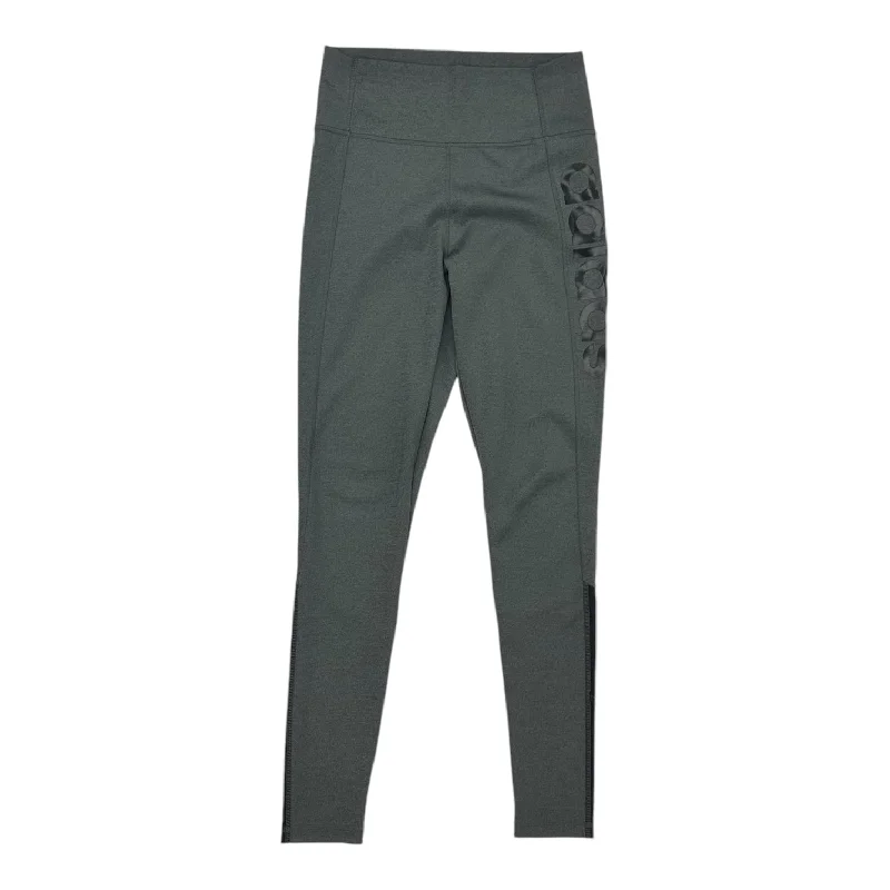 Urban Gear Athletic Leggings By Adidas In Grey, Size:M