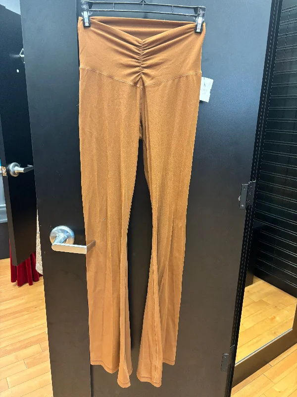 Sports Pants Athletic Leggings By Aerie In Brown, Size: M