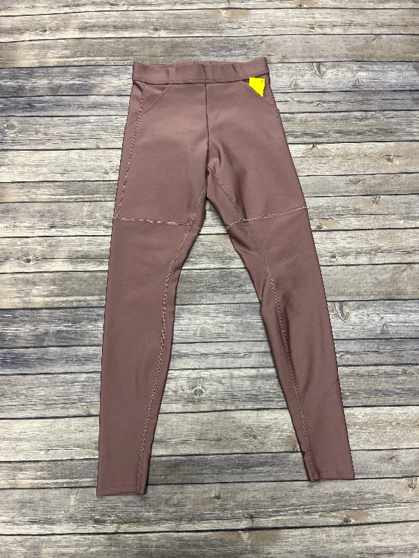 Soft Layers Athletic Leggings By Alo In Mauve, Size: S
