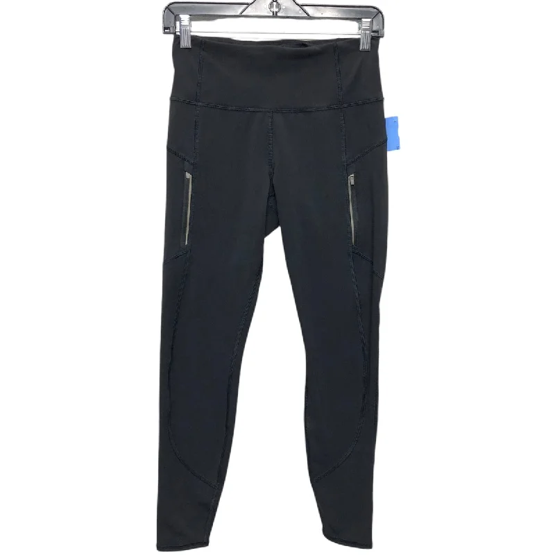 Stylish Looks Athletic Leggings By Athleta In Black, Size: S