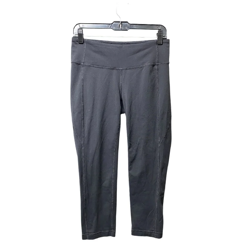 Relaxed Casuals Athletic Leggings By Athleta In Black & White, Size: M