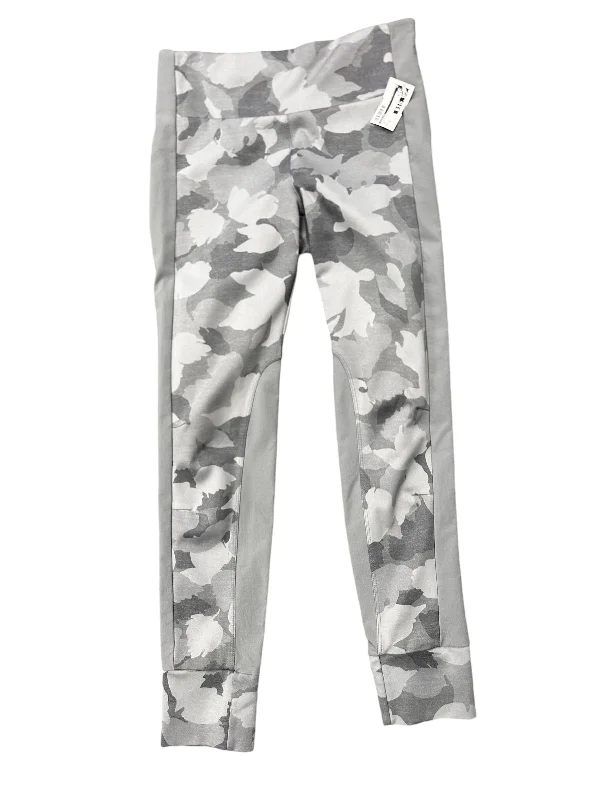 Designer Gloves Athletic Leggings By Athleta In Grey, Size: M