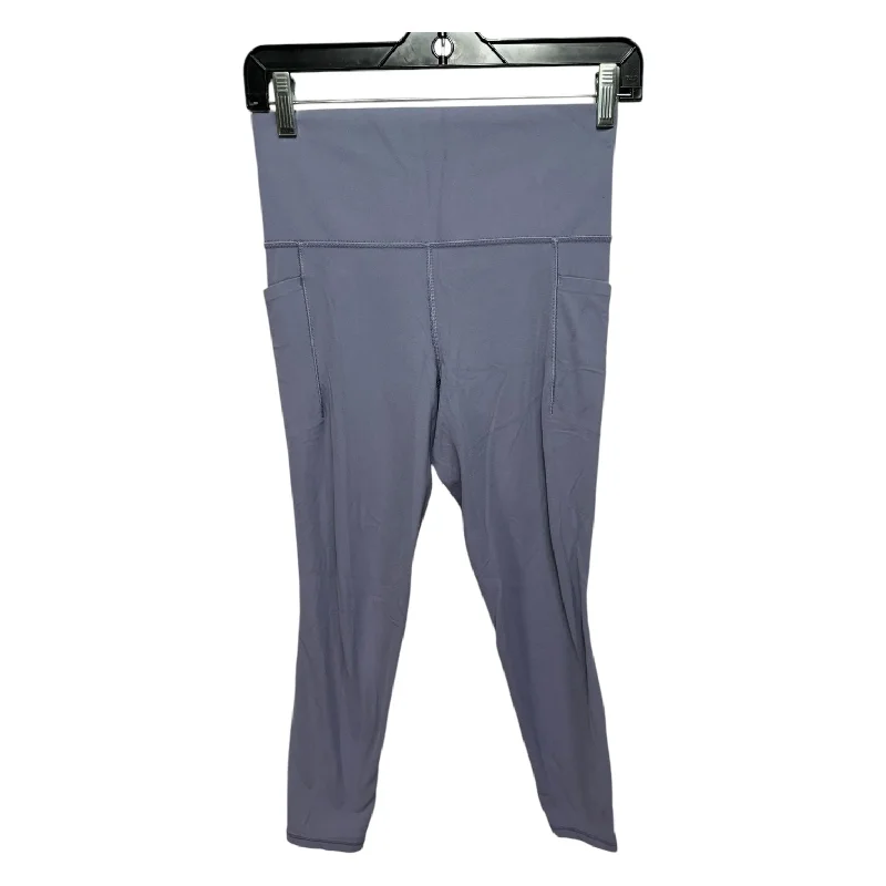 Stylish Sweaters Athletic Leggings By Athleta In Purple, Size: S